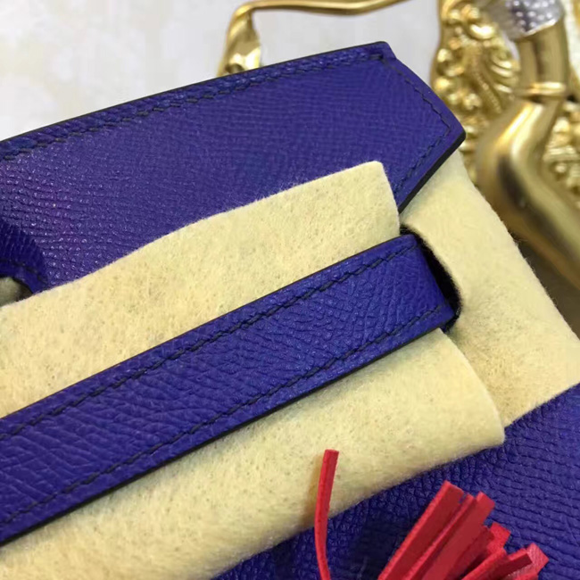 エルメス バーキン30 ブルーエレクトリック ヴォーエプソン ゴールド金具