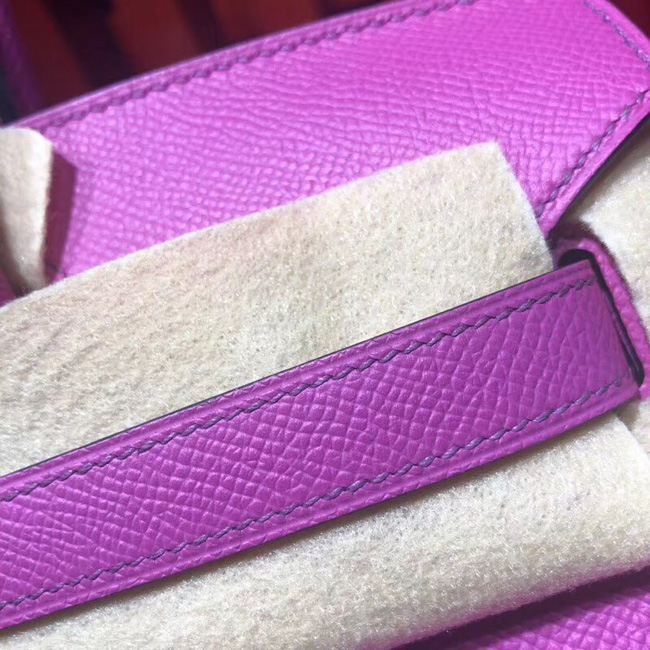 エルメス バーキン30 ローズパープル ヴォーエプソン シルバー金具
