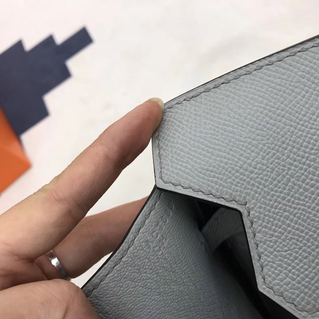 エルメス バーキン30 ブルーグラシエ ヴォーエプソン シルバー金具