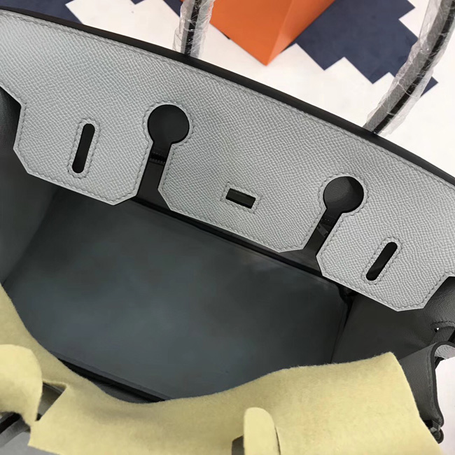 エルメス バーキン30 ブルーグラシエ ヴォーエプソン シルバー金具