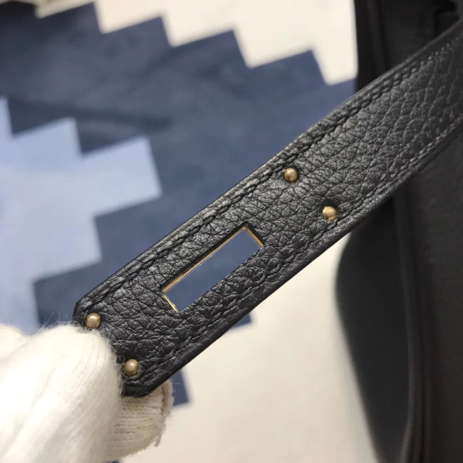 エルメス バーキン30 ブラック トゴ ゴールド金具