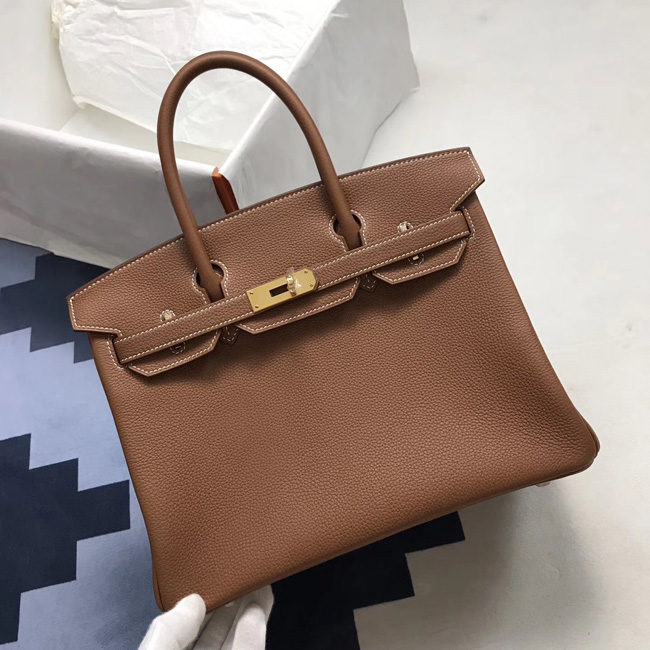 エルメス バーキン30 ゴールド トゴ ゴールド金具