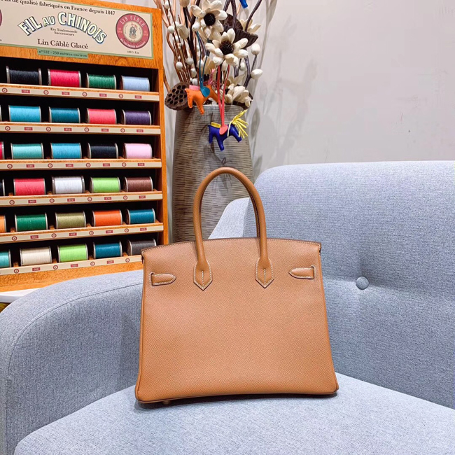 エルメス バーキン30 ゴールド ヴォーエプソン ゴールド金具