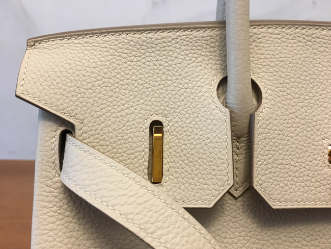 エルメス バーキン30 クレ トゴ ゴールド金具