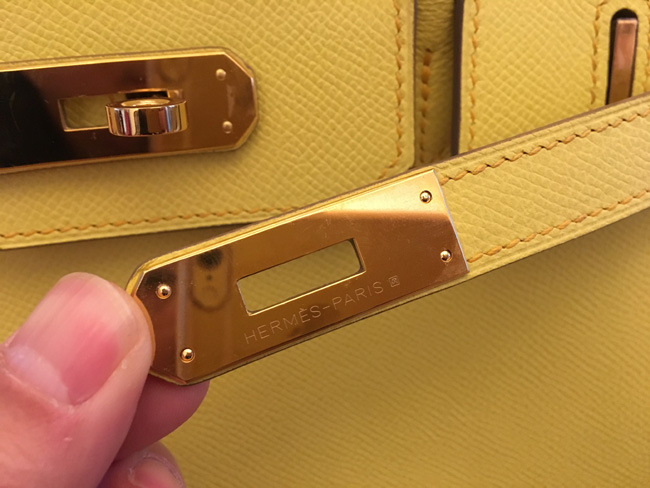 エルメス バーキン30 スフレ ヴォーエプソン ゴールド金具
