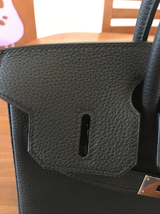 エルメス バーキン30 ブラック トゴ シルバー金具