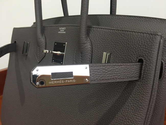 エルメス バーキン30 エタン トゴ シルバー金具