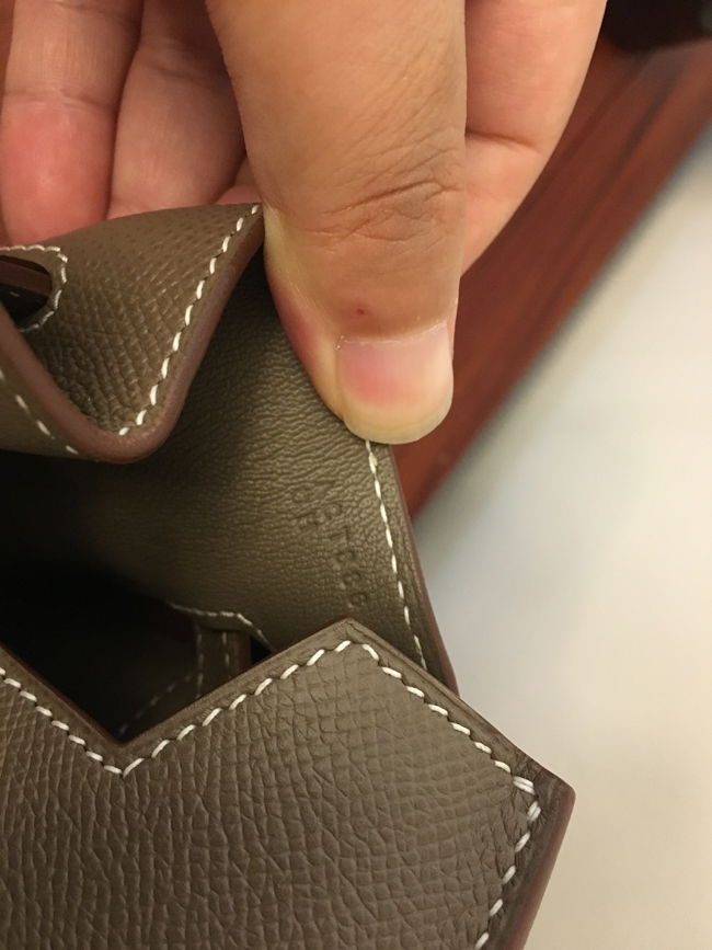 エルメス バーキン30 エトゥープ ヴォーエプソン ゴールド金具