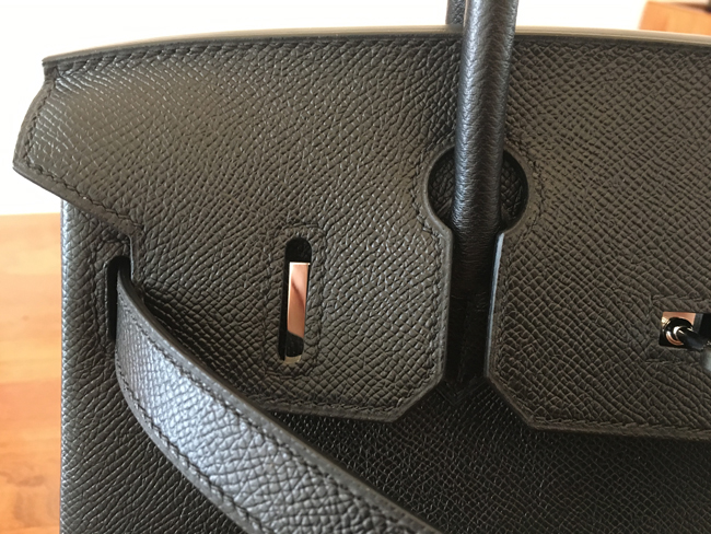 エルメス バーキン30 ブラック ヴォーエプソン シルバー金具