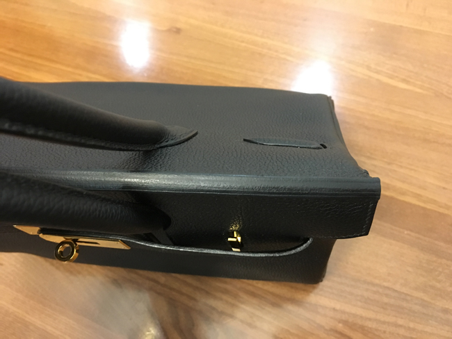 エルメス バーキン30 ブラック トゴ ゴールド金具