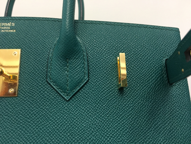 エルメス バーキン30 マラカイト ヴォーエプソン ゴールド金具