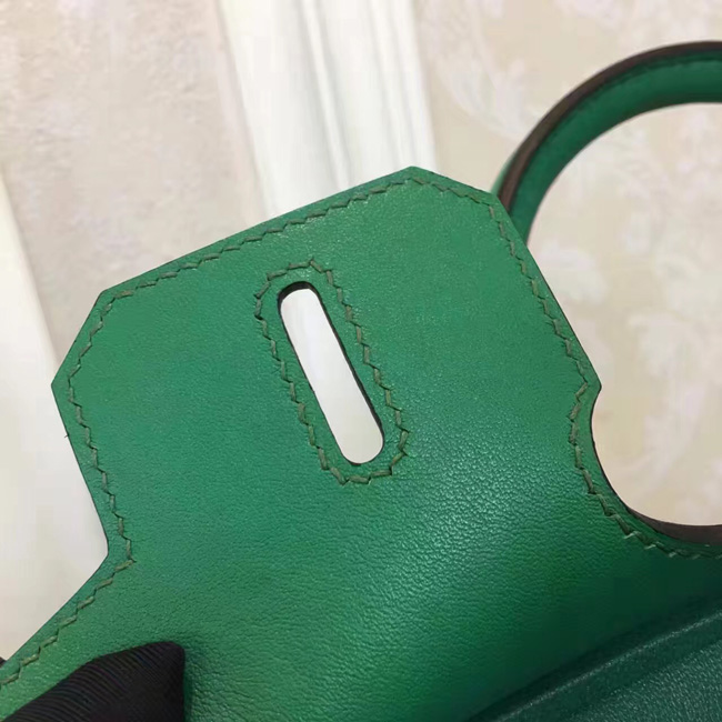 エルメス　バーキン30　バンブー　トワルアッシュ/バレニア　シルバー金具 