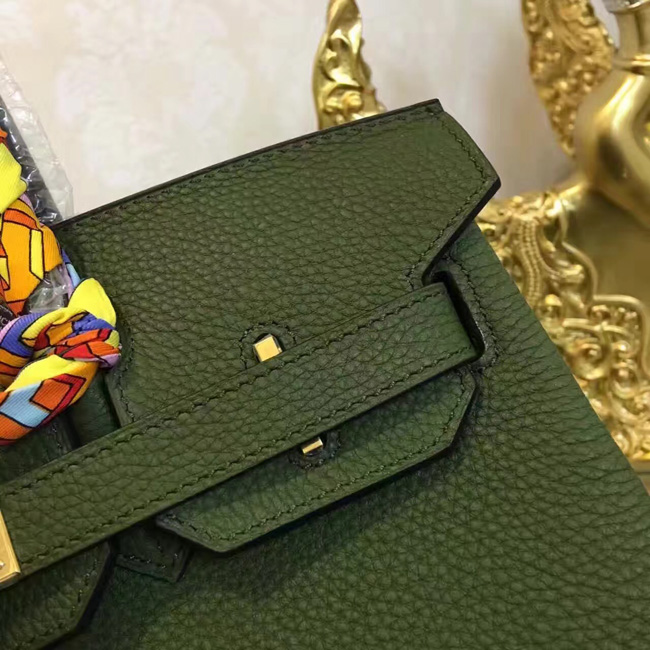 エルメス　バーキン30　ヴェールアングレ　トゴ　ゴールド金具