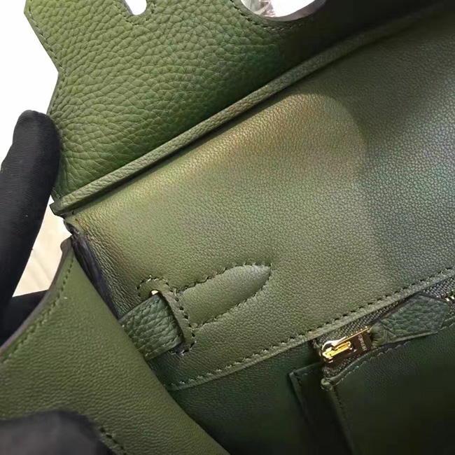 エルメス　バーキン30　ヴェールアングレ　トゴ　ゴールド金具