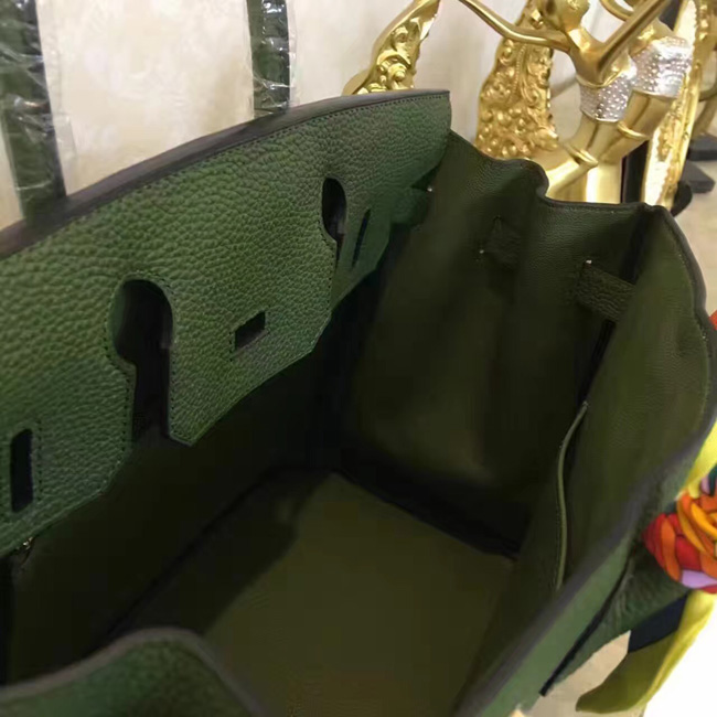 エルメス　バーキン30　ヴェールアングレ　トゴ　ゴールド金具