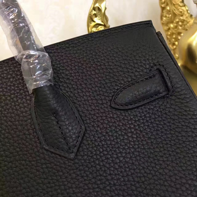 エルメス　バーキン30　クロ　トゴ　ゴールド金具