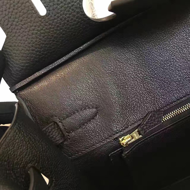 エルメス　バーキン30　クロ　トゴ　ゴールド金具