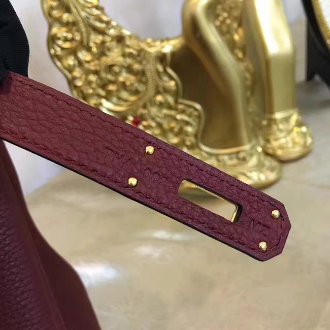 エルメス　バーキン30　ルージュアンペリアル　トゴ　ゴールド金具