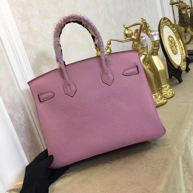 エルメス　バーキン30　グリシーヌ　トゴ　ゴールド金具