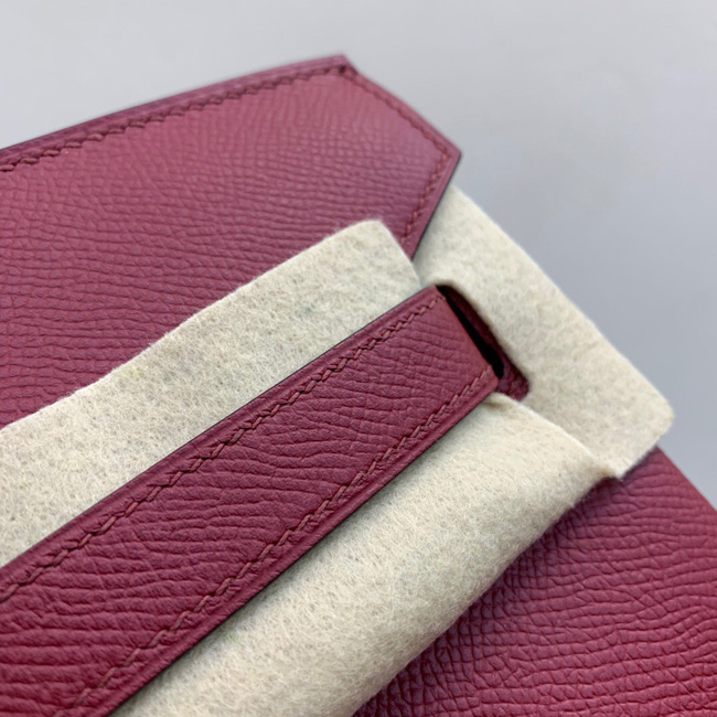 エルメス バーキン30 ルビー ヴォーエプソン シルバー金具