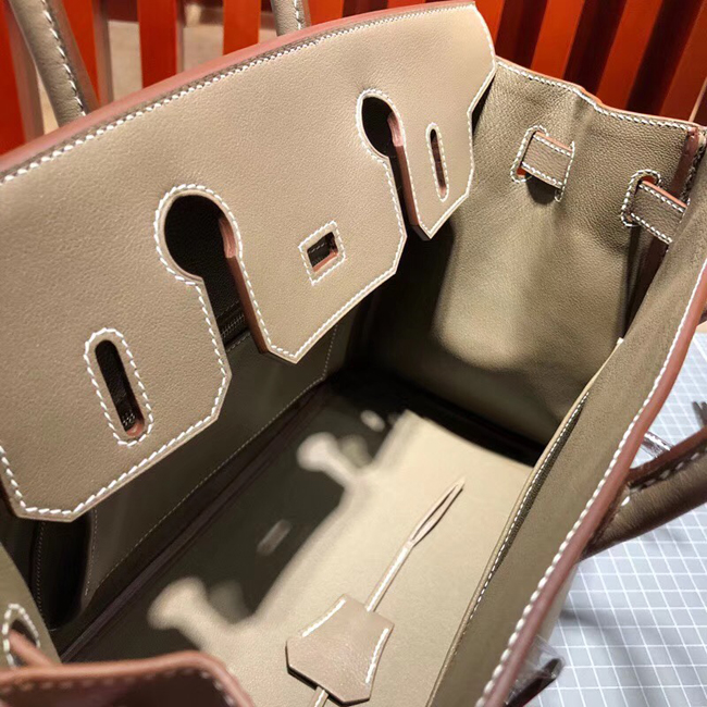 エルメス バーキン30 エトゥープ スイフト シルバー金具