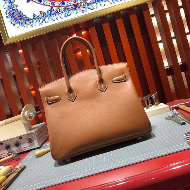 エルメス バーキン30 ゴールド スイフト シルバー金具