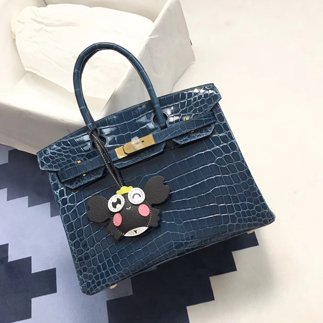 エルメス バーキン30 コルヴェール クロコダイル ニロティカス ゴールド金具