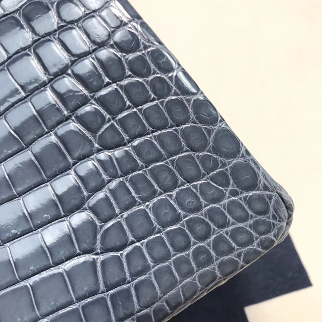 エルメス バーキン30 ブルーオラージュ クロコダイル ニロティカス ゴールド金具