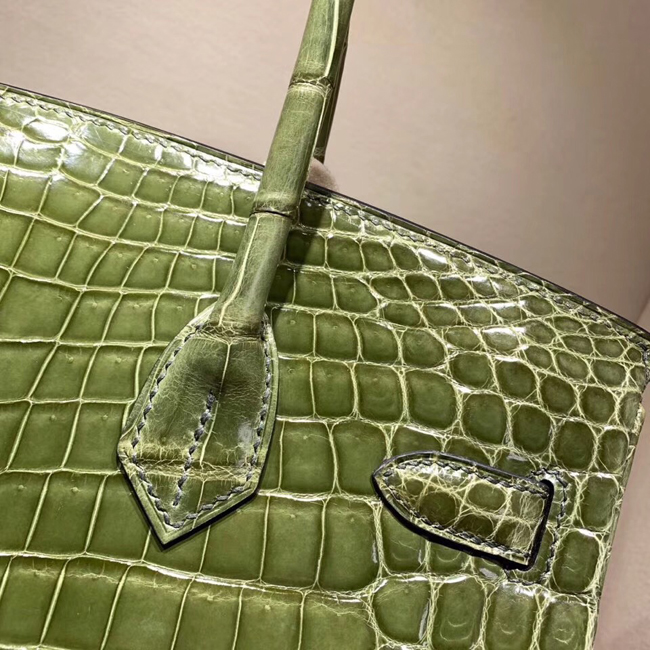エルメス バーキン30 カノピ クロコダイル ニロティカス シルバー金具