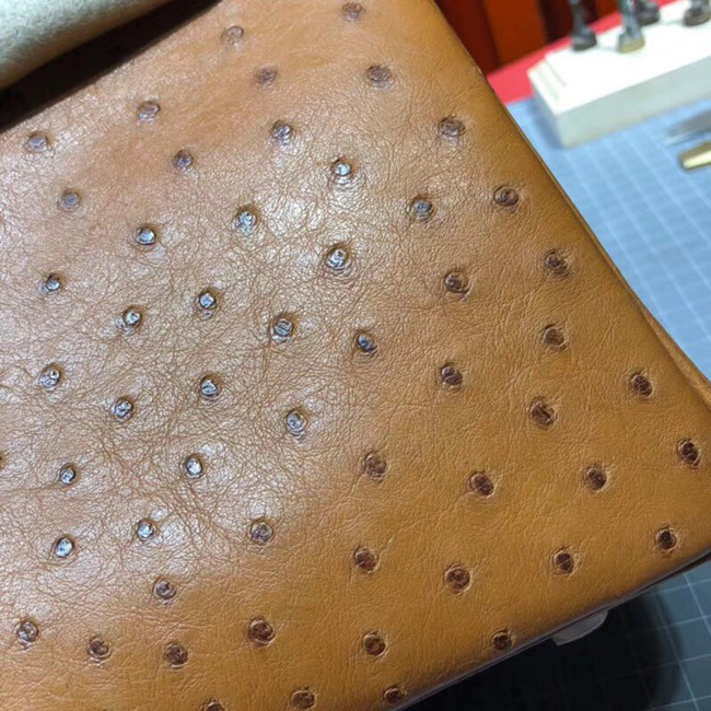 エルメス バーキン30 ゴールド オーストリッチ ゴールド金具