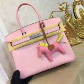 エルメス バーキン30 ピンク ヴォーエプソン シルバー金具