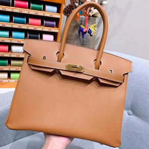 エルメス バーキン30 ゴールド ヴォーエプソン ゴールド金具