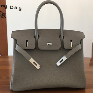 エルメス バーキン30 トープ トゴ シルバー金具