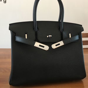 エルメス バーキン30 ブラック ヴォーエプソン シルバー金具