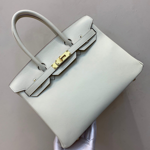 エルメス バーキン30 パールグレー スイフト ゴールド金具