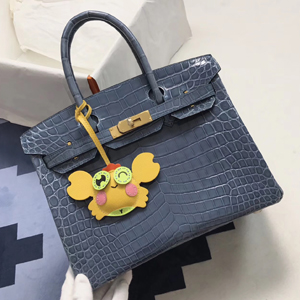 エルメス バーキン30 ブルーオラージュ クロコダイル ニロティカス ゴールド金具