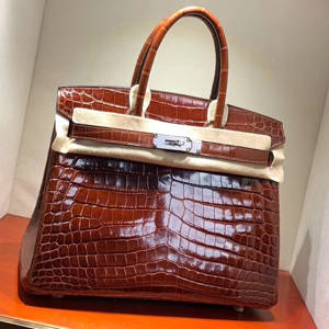 エルメス バーキン30 ミール クロコダイル ニロティカス シルバー金具