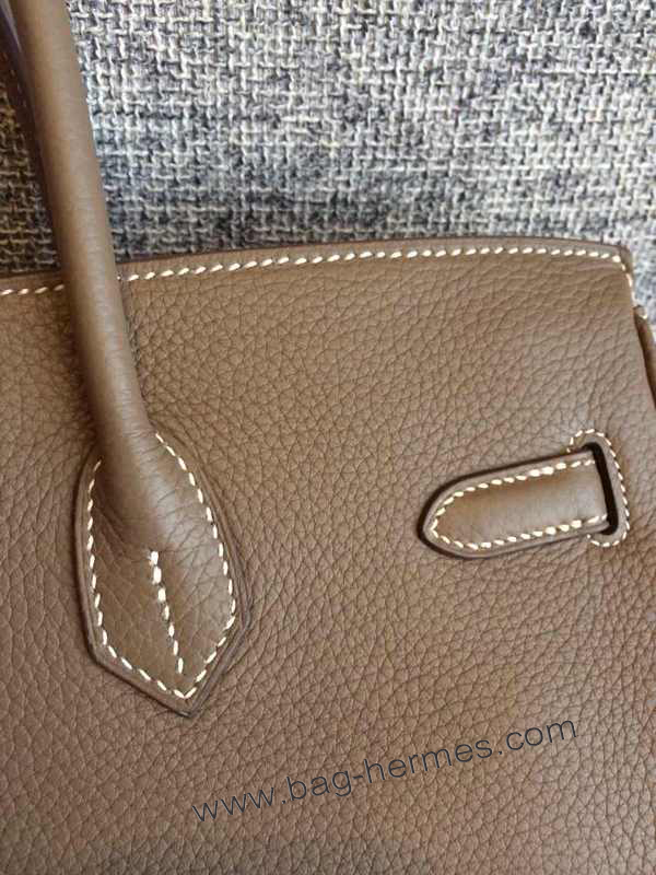 エルメス バーキン35 エトゥープ トゴ ゴールド金具
