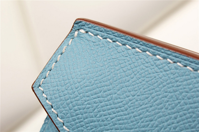 エルメス バーキン35 シエル エプソン シルバー金具