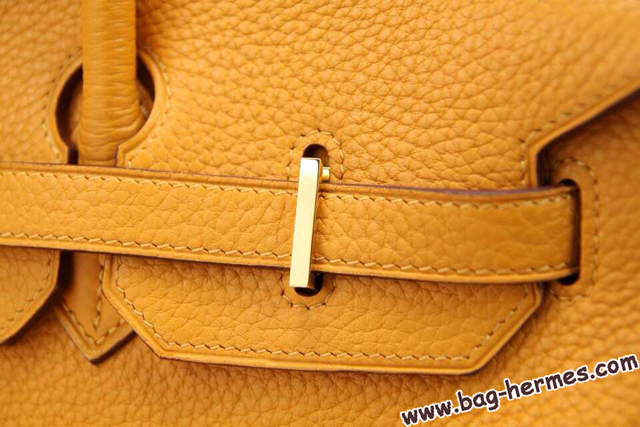 エルメス バーキン35 ムタードトゴ ゴールド金具
