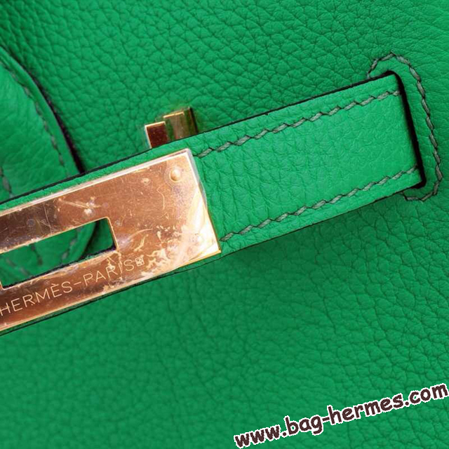 エルメス バーキン35 バンブー トゴ ゴールド金具