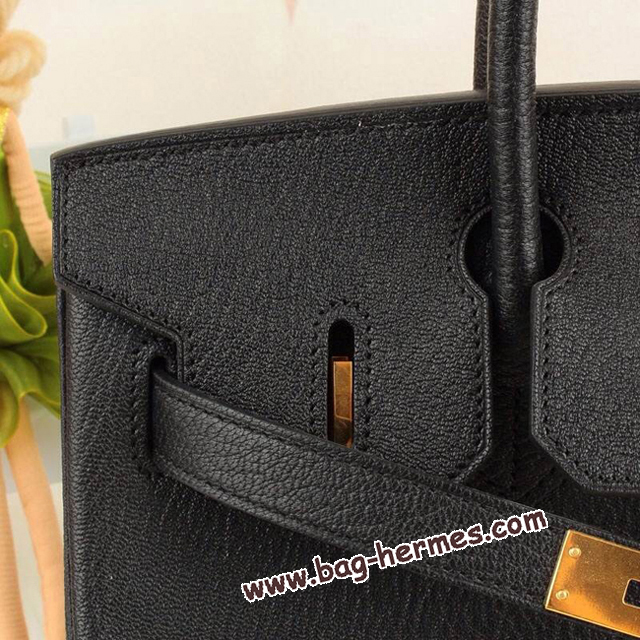 エルメス バーキン35 ブラック トゴ ゴールド金具