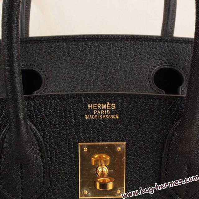 エルメス バーキン35 ブラック トゴ ゴールド金具