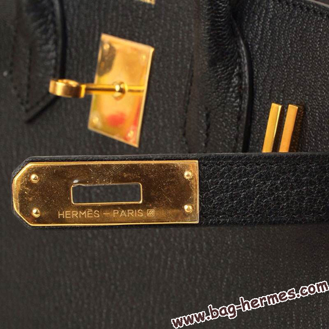 エルメス バーキン35 ブラック トゴ ゴールド金具