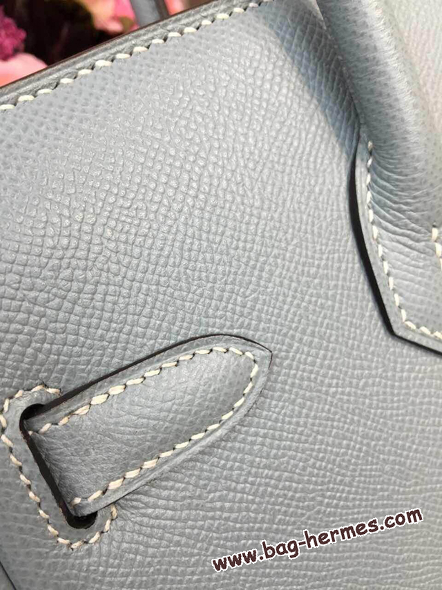 エルメス バーキン35 シエル エプソン シルバー金具
