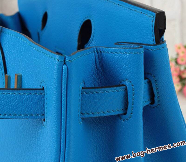 エルメス バーキン35 ブルーアトール トゴ ゴールド金具