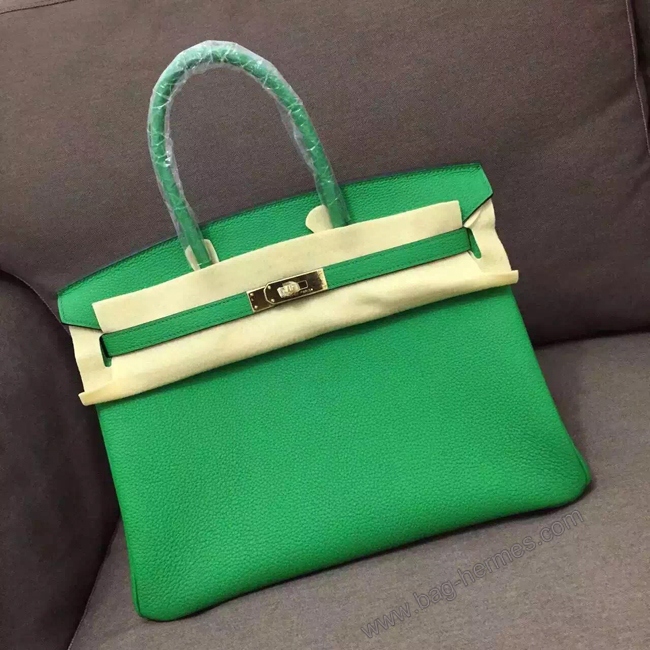 エルメス バーキン35 バンブー トゴ ゴールド金具