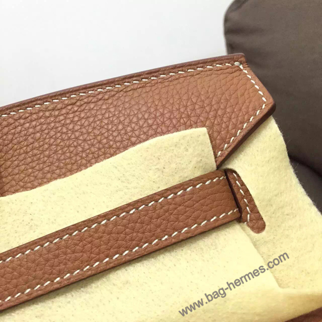 エルメス バーキン35 マロンドインディ トゴ シルバー金具