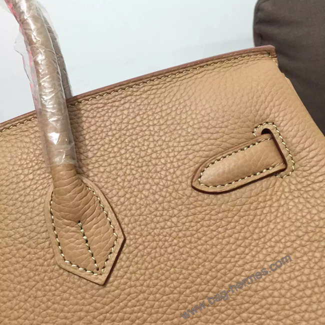 エルメス バーキン35 ナチュラルサブレ トゴ シルバー金具