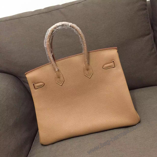 エルメス バーキン35 ナチュラルサブレ トゴ シルバー金具